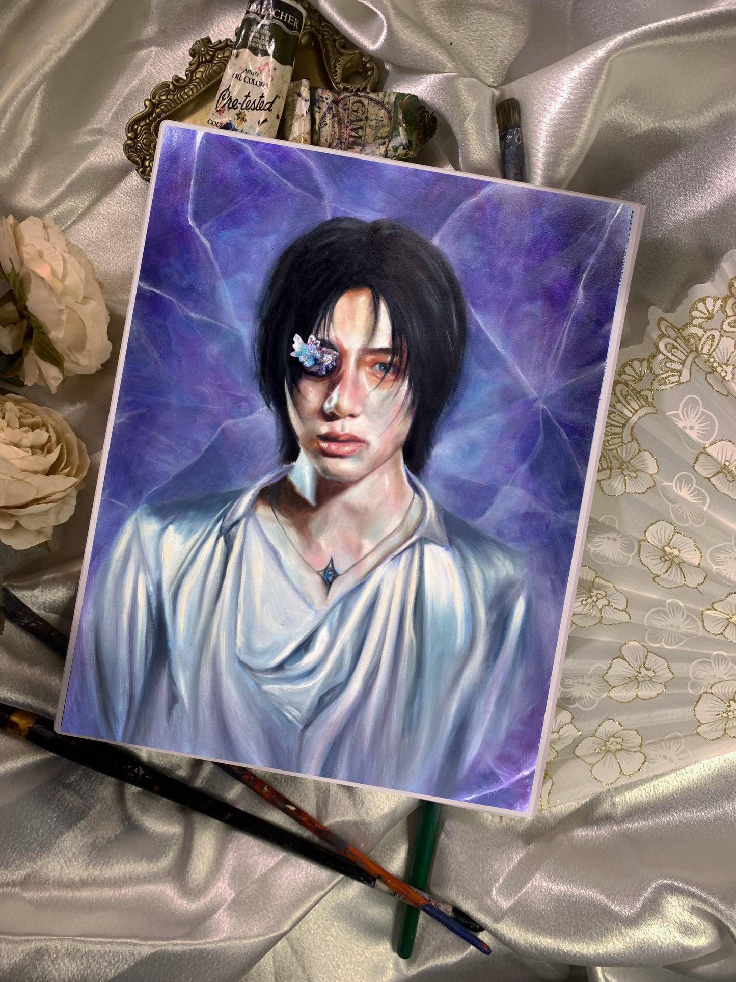 Beomgyu Amethyst print