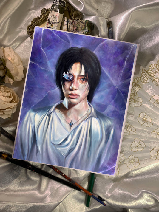 Beomgyu Amethyst print