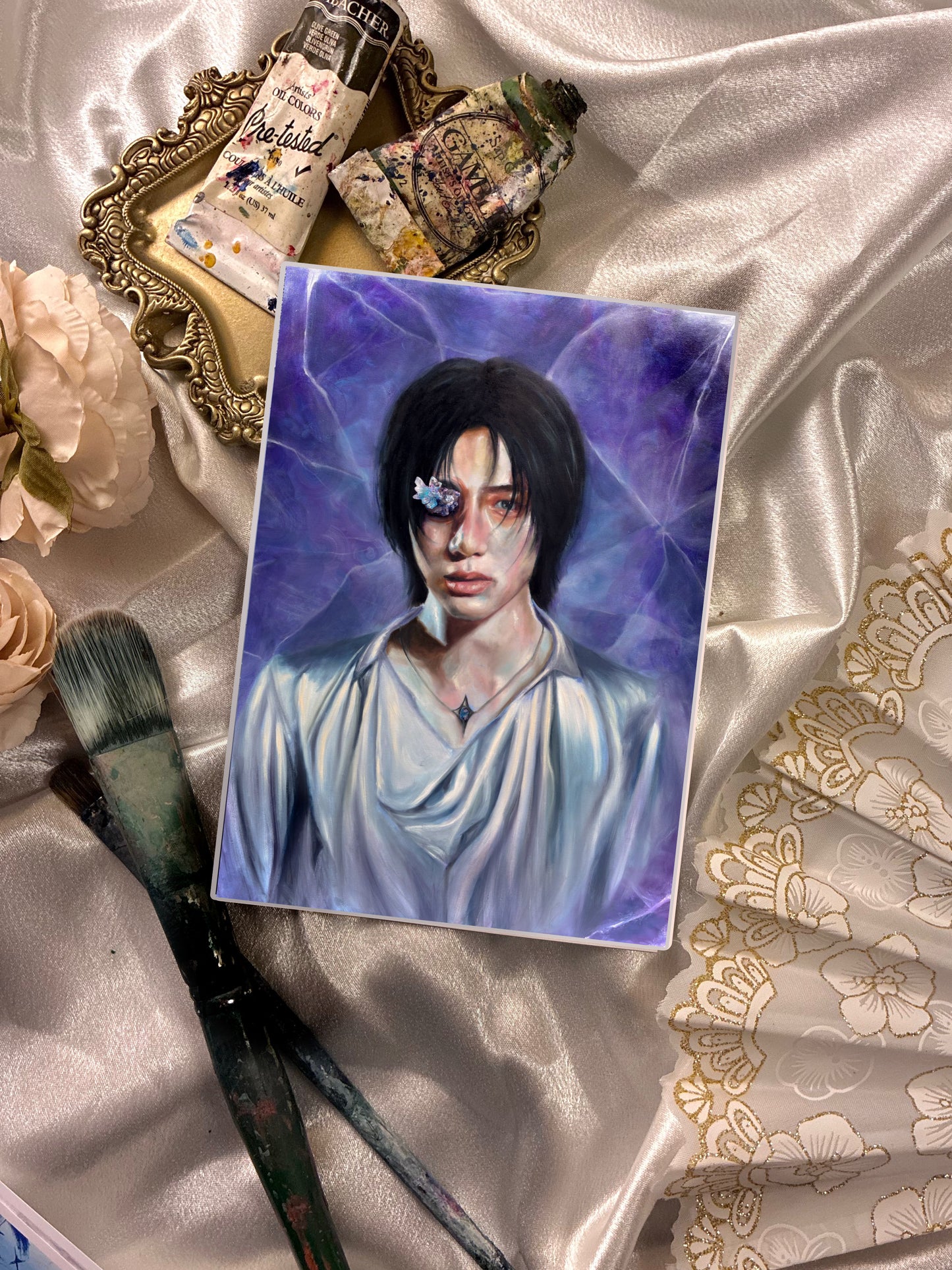 Beomgyu Amethyst print